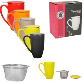 Tisanière mug  XXL avec filtre intégré