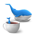 infuseur à thé baleine avec socle