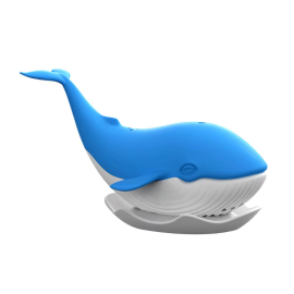 boule a thé baleine et son socle