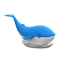 boule a thé baleine et son socle