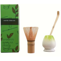 kit coffret matcha debutant fouet chasen support et spatule