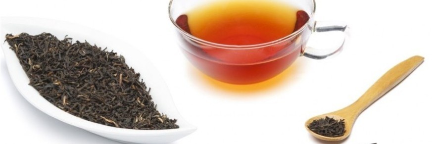 Achat de thés noirs natures en ligne, vente de thé noir nature