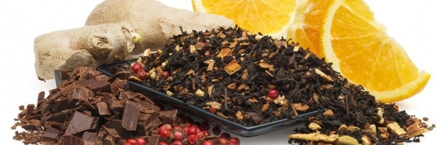 Achat de thés noirs parfumés en ligne, vente thé noir parfumé