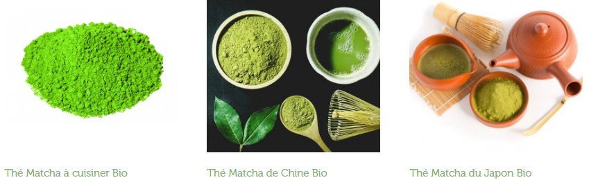 thé vert matcha